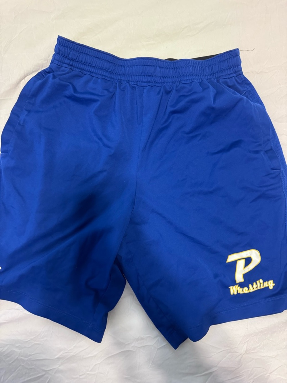 Under Armour Blue Wrestling Athletic Shorts